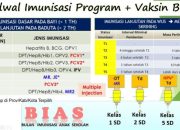 Imunisasi Anak Jadwal dan Manfaatnya yang Penting
