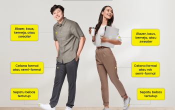5 Gaya Pakaian Kantor yang Nyaman Tapi Tetap Stylish