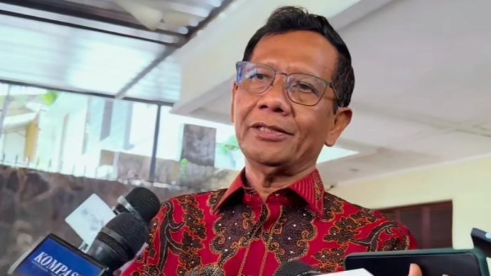 Soal Kekeliruan Sirekap, Mahfud MD: Perlu Audit Digital Forensik lewat ... JK: Ada Kekeliruan Formil soal 4 Pulau Aceh di Sumut