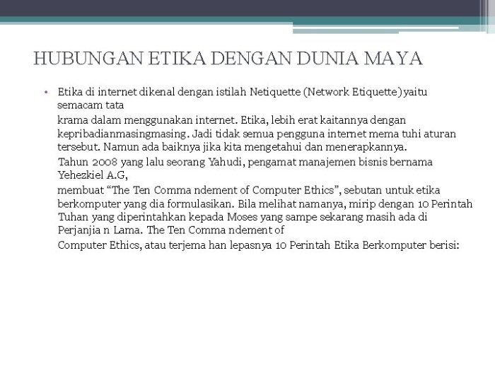 10 Etika Berinteraksi Di Dunia MayaVenueMagz.com Etika Berinteraksi di Dunia Maya