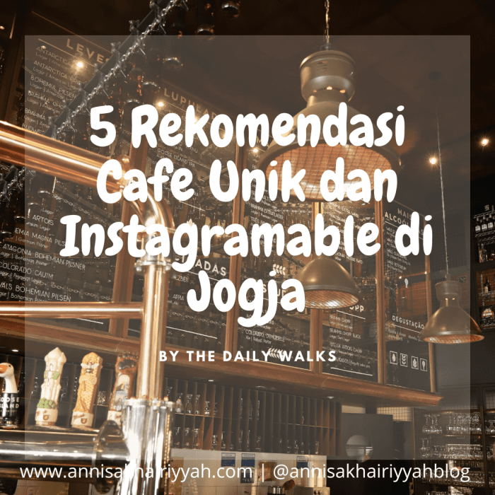 5 Rekomendasi Cafe Unik dan Instagramable di Jogja | Blogger Perempuan ... Rekomendasi Kafe Unik di Tengah Kota untuk Traveler