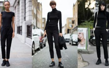 Outfit Serba Hitam Tapi Tetap Standout