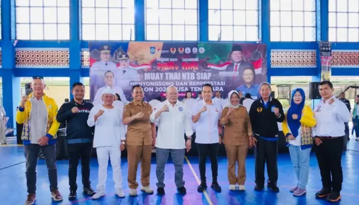 Kejurnas Muaythai 2025 NTB, La Nyalla Bertekad Harumkan Nama Indonesia di Kancah Internasional