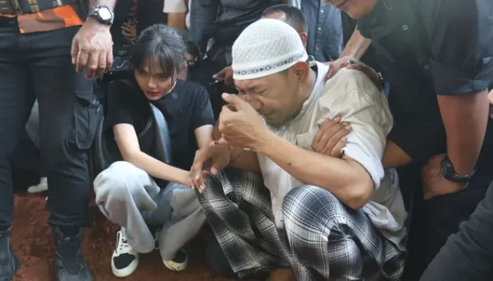 Orangtua Tunggal Aji Darmaji Suami Mpok Alpa Tak Mau Tunjukkan Kesedihan di Depan Anak-anak