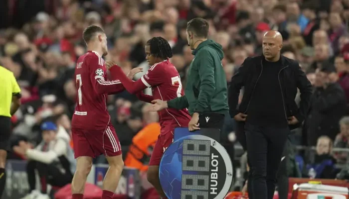 Florian Wirtz Belum Memberi Kontribusi di Pertandingan Liverpool vs Atletico, Kata Arne Slot