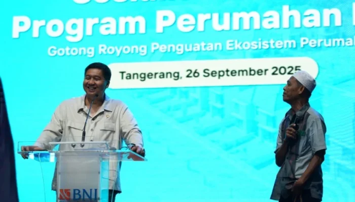 Dorong Penyaluran KUR Perumahan melalui Konter Khusus oleh Menteri PKP