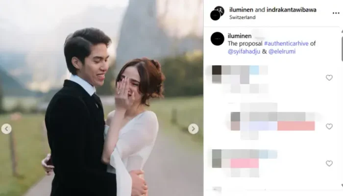 El Rumi Melamar Syifa Hadju di Tempat Impian Mereka
