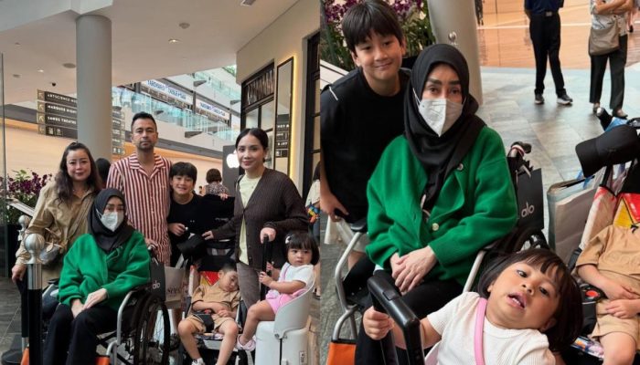 7 Potret Terbaru Amy Qanita Bersama Cucu Saat Pemulihan Operasi