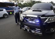 Pihak Berwenang Tindak 2062 Pelanggar Rotator Sejak 2021 Termasuk Pejabat Terlibat