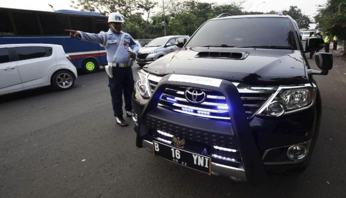 Pihak Berwenang Tindak 2062 Pelanggar Rotator Sejak 2021 Termasuk Pejabat Terlibat