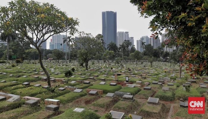 69 dari 80 TPU Jakarta Penuh, Hanya Terima Pemakaman Tumpang