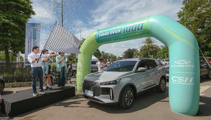 Serah Terima 1000 Unit Tiggo Hybrid kepada Konsumen