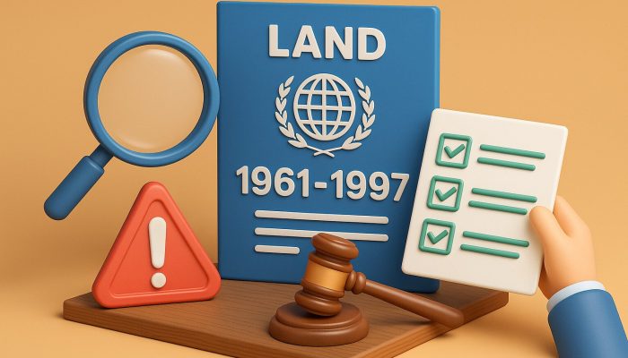Cek Ulang Sertifikat Tanah 1961–1997 Sebelum Timbul Sengketa Tanah Anda