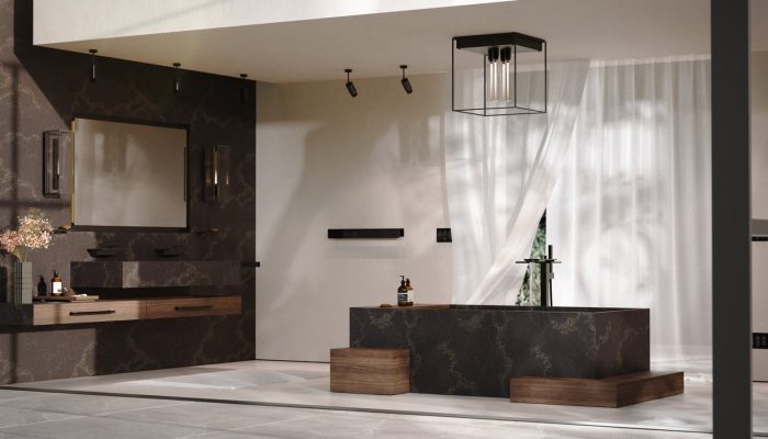 4 Konsep Kamar Mandi Terpadu Padukan Air, Cahaya, dan Sentuhan