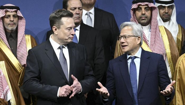 Musk dan Jensen Huang Hadir di Forum Investasi AS-Saudi