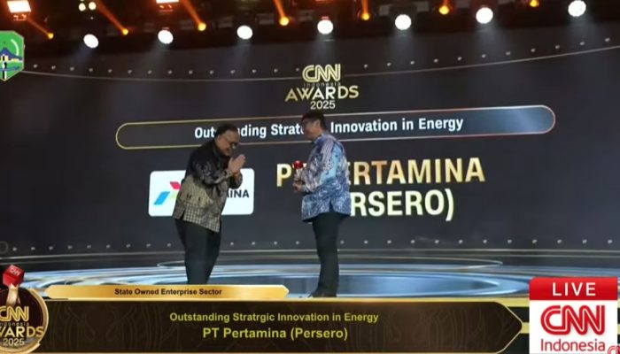 Pertamina Menerima Penghargaan Inovasi Strategis Terkemuka di Bidang Energi