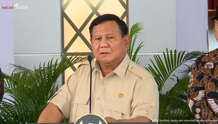 Rapat Prabowo dengan Menteri dan Kapolri di Kertanegara