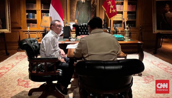 Prabowo Dipanggil di Hambalang, Dasco Melaporkan Isu Hukum Daerah