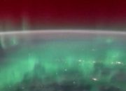 Penampakan Aurora Borealis yang Menari dari Stasiun Luar Angkasa