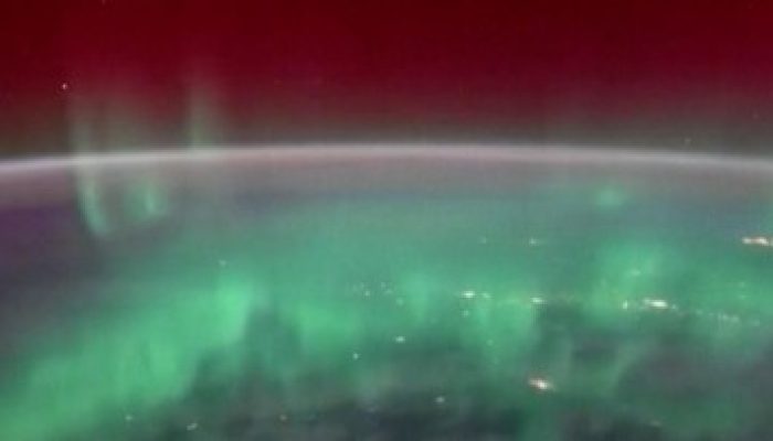Penampakan Aurora Borealis yang Menari dari Stasiun Luar Angkasa