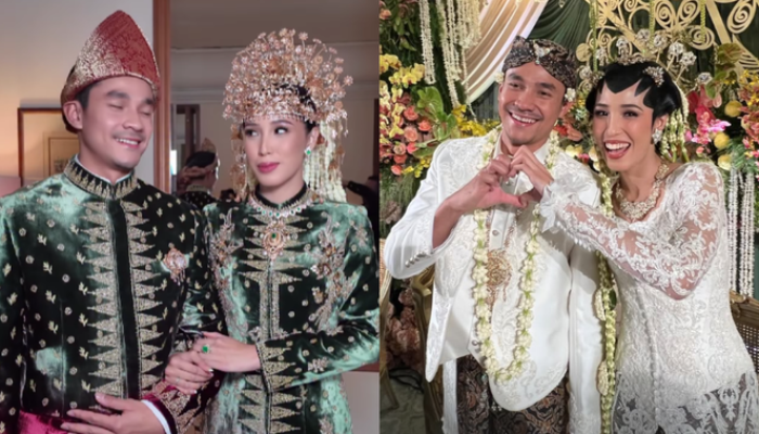 9 Potret Pernikahan Anak Dede Yusuf dengan Nuansa Adat, Pengantin Menari di Pesta