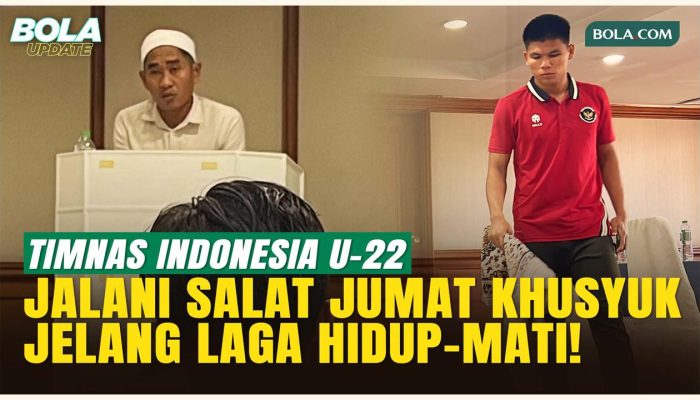 Penggawa Timnas U muda dan ofisial jalani Salat Jumat sebelum laga kontra Myanmar