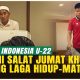 Penggawa Timnas U muda dan ofisial jalani Salat Jumat sebelum laga kontra Myanmar