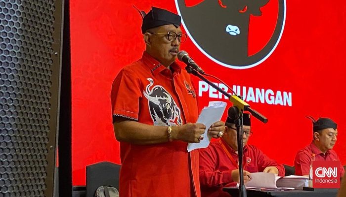 Wawali Kota Armuji Dilantik Sebagai Ketua DPC PDIP Surabaya