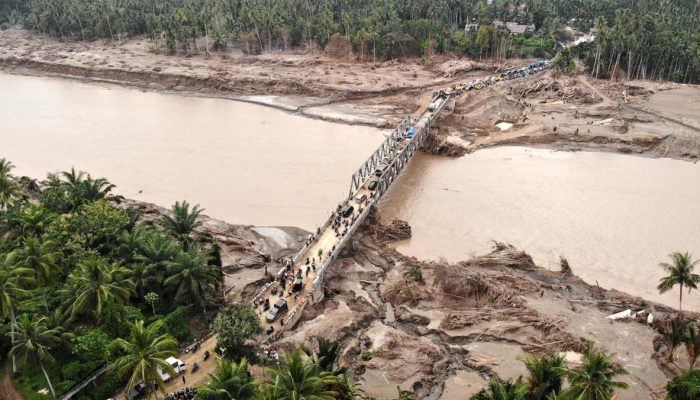 Banjir Mengubah Tempat Wisata Sungai Lokop di Aceh Jadi Lautan Pasir