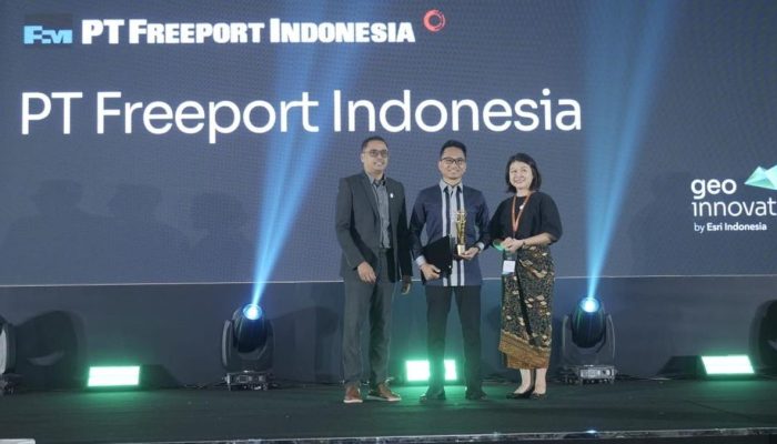 Freeport Indonesia Menangkan GeoInnovation Award Lewat Inovasi Geospasial