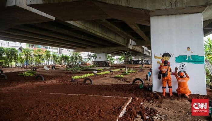 Percantik Kolong Tol Becakayu dan Dalam Kota Sepanjang 18 Km