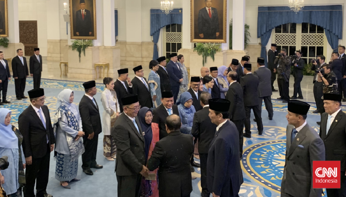 Prabowo Saksikan Sumpah Anggota Komisi Yudisial 2025-2030