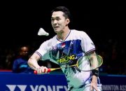 Jonatan Christie Siapkan Mental Lawan Wakil Tuan Rumah di 16 Besar