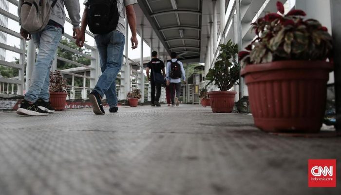 JPO Sarinah yang Dulu Dibongkar Anies Kini Kembali Dibangun Pramono