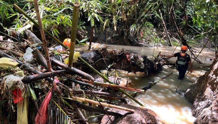 Rumah di Bali Runtuh Karena Banjir, Ibu dan Balita Terhanyut Arus