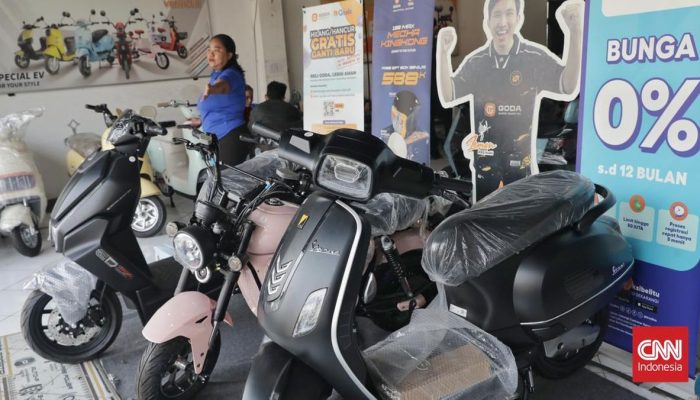Insentif Motor Listrik Ditiadakan Tahun Ini